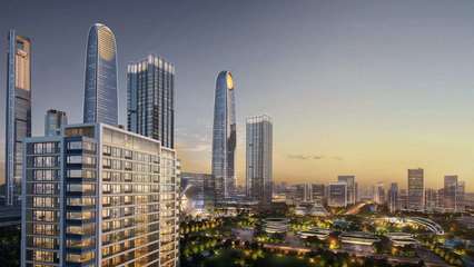 望云润玺院 72席壹号墅品，礼献城市天际线